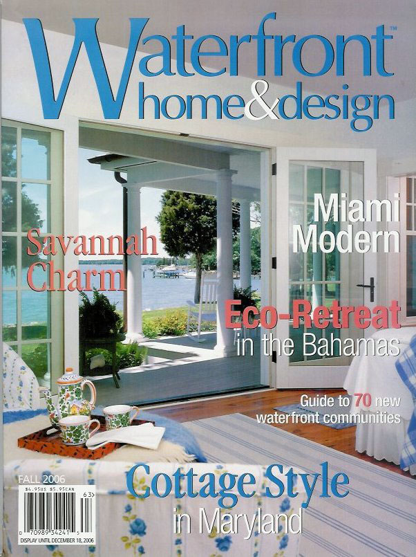 Waterfront Magazine, Fall, 2006: Cover